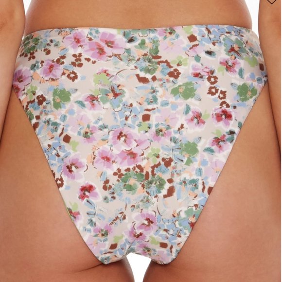 ISABELLA ROSE Miami Banded High Waist Bikini Bottom (L) |*RUNS SMALL; SIZE UP* - Picture 3 of 10